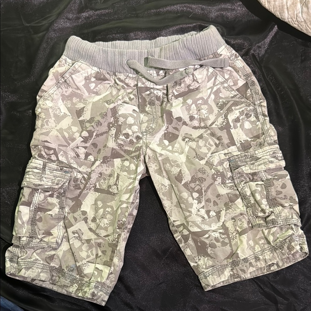 Boy’s Camouflage Cargo Shorts